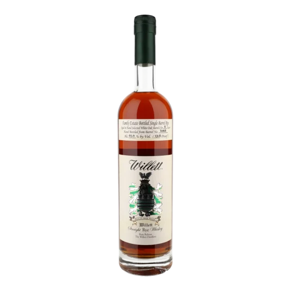 Willett Pac Edge CA Spring 22 Single Barrel 8 Year Rye Whiskey 750ml