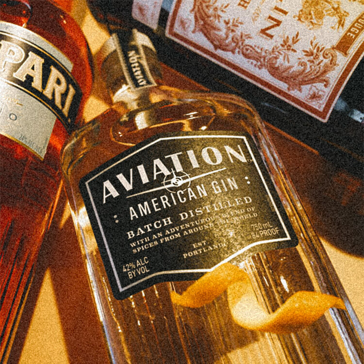 Negroni Ingredients: gin, campari and sweet vermouth