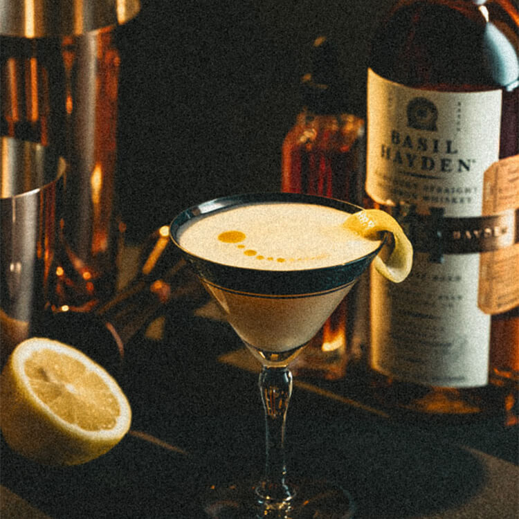 Whiskey Sour Cocktail