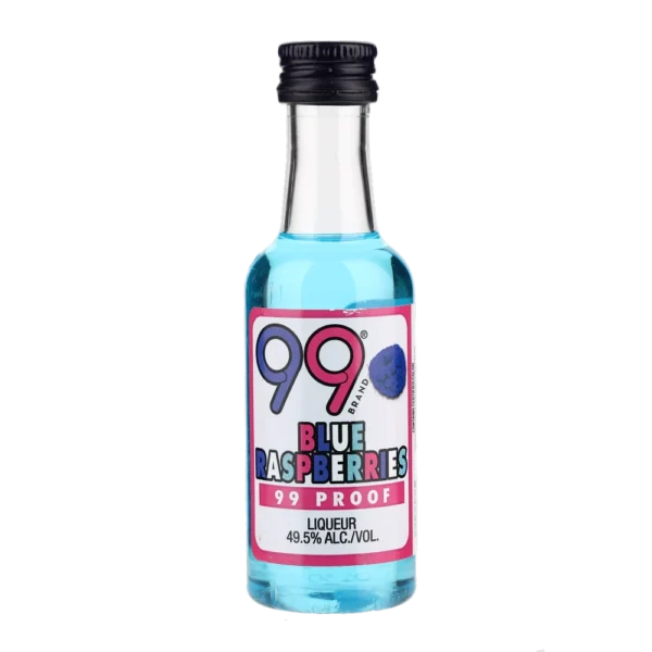 99 Blue Raspberries Fruit Liqueur 50ml