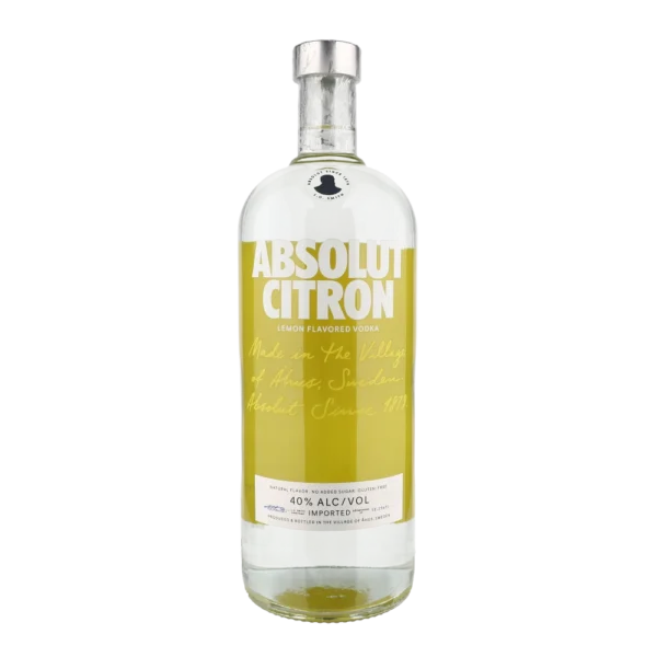 Absolut Citron Flavored Vodka 1.75l