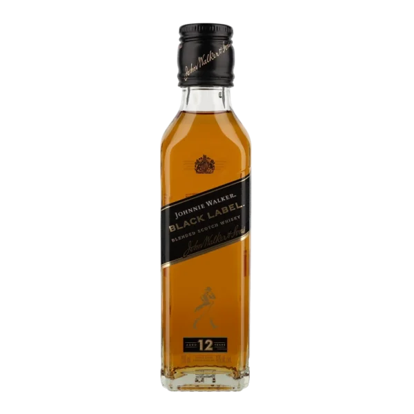 Johnnie Walker Black Label 12 Year Blended Scotch Whisky 200ml