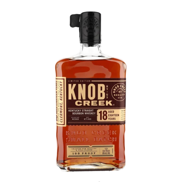 Knob Creek 18 Year Bourbon Whiskey 750ml
