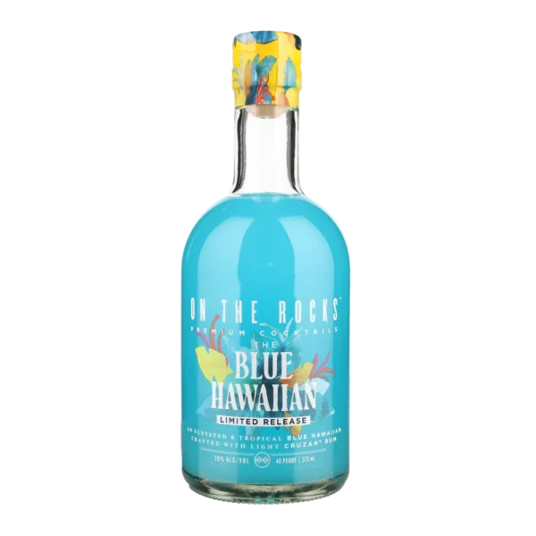 On The Rocks Cruzan Blue Hawaiian 375ml