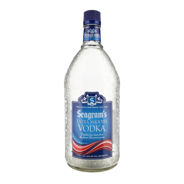 Seagram S Extra Smooth Grain Vodka 1 75l