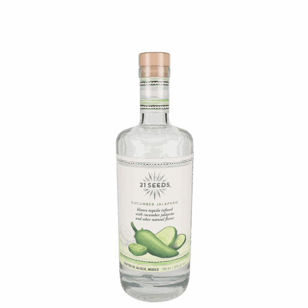 21 Seeds Cucumber Jalapeno Blanco Tequila 750ml