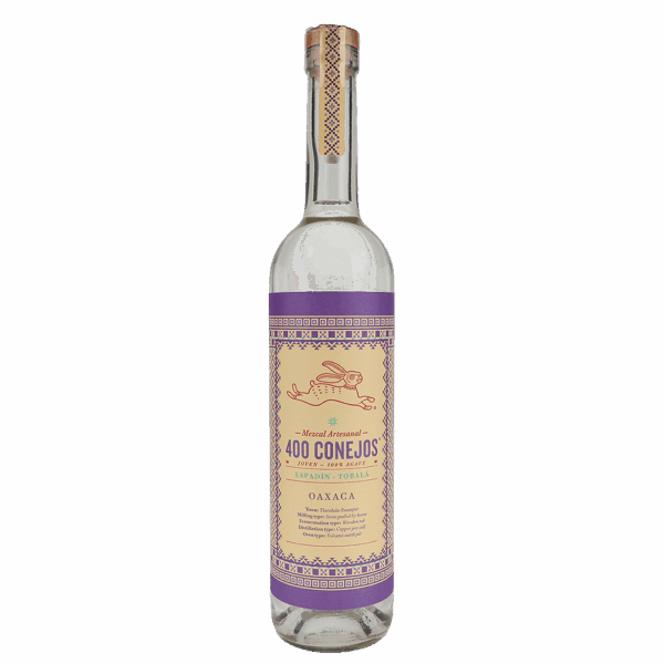 400 Conejos Tobala Mezcal 750ml