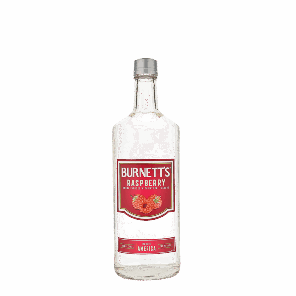Burnett's Raspberry Flavored Vodka 750ml