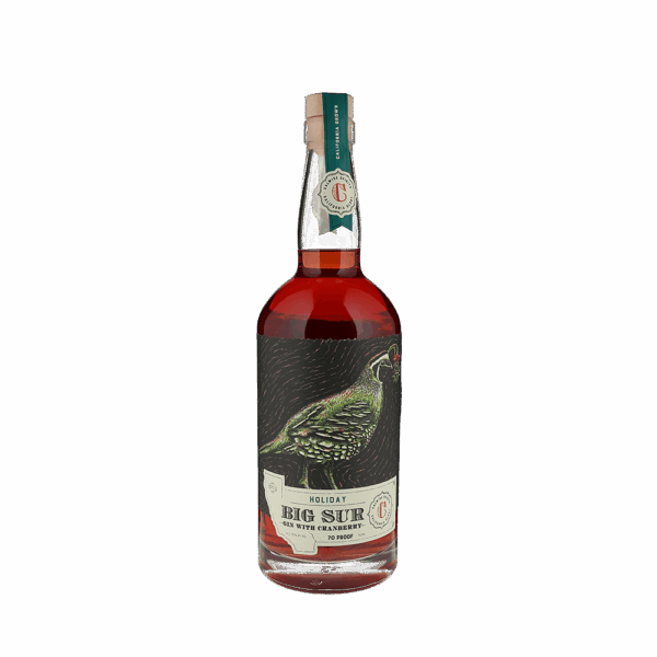 Calwise Holiday Big Sur Cranberry Flavored Gin 750ml