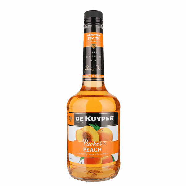 Dekuyper Pucker Peach Schnapps 750ml