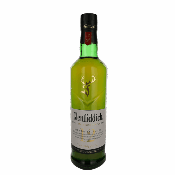 Glenfiddich 12 Year Speyside Single Malt Whisky 750ml