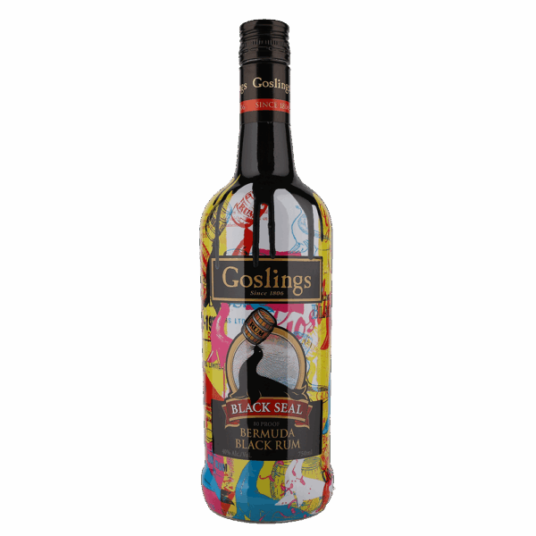 Goslings Black Seal Art Edition Black Rum 750ml
