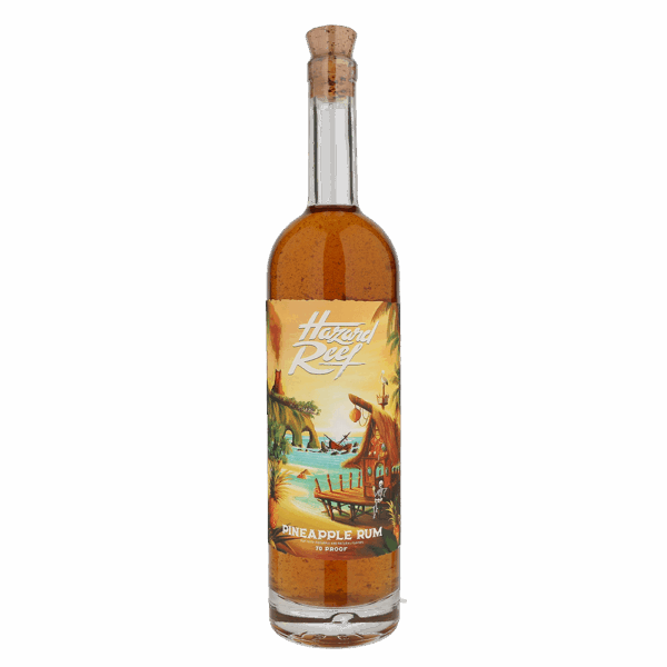 Hazard Reef Pineapple Flavored Rum 750ml