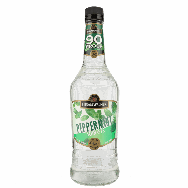 Hiram Walker Peppermint Schnapps 750ml