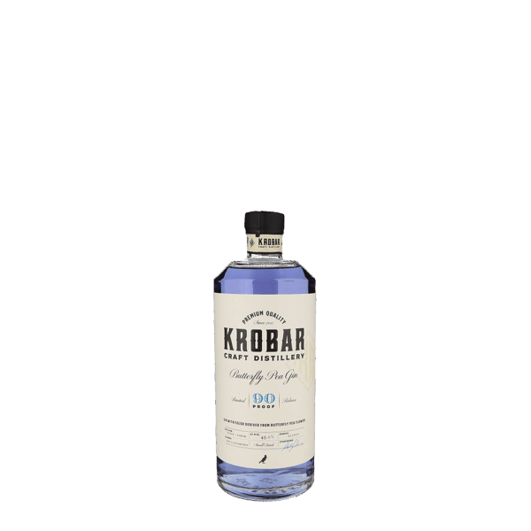 Krobar Butterfly Pea Flavored Gin 750ml