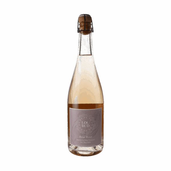 Loubud Rancho La Vina Vineyard Brut Santa Rita Hills Sparkling Rose 2022 750ml