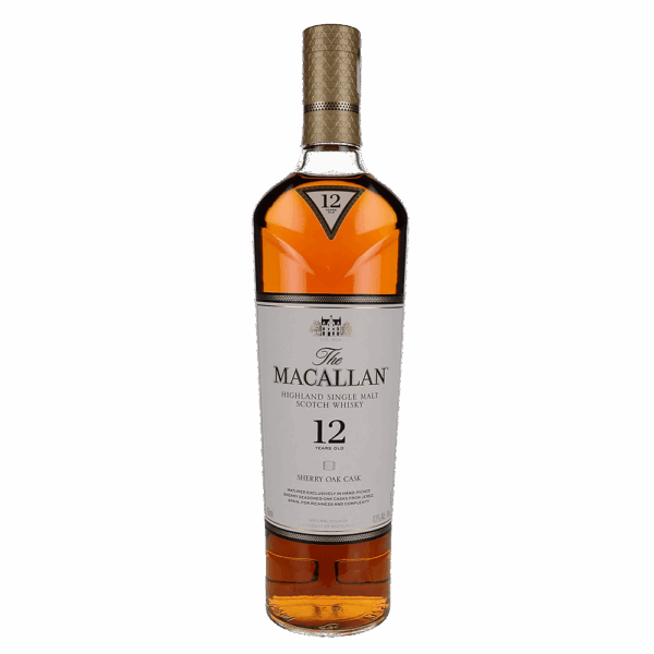 Macallan Sherry Oak 12 Year Highland Single Malt Whisky 750ml