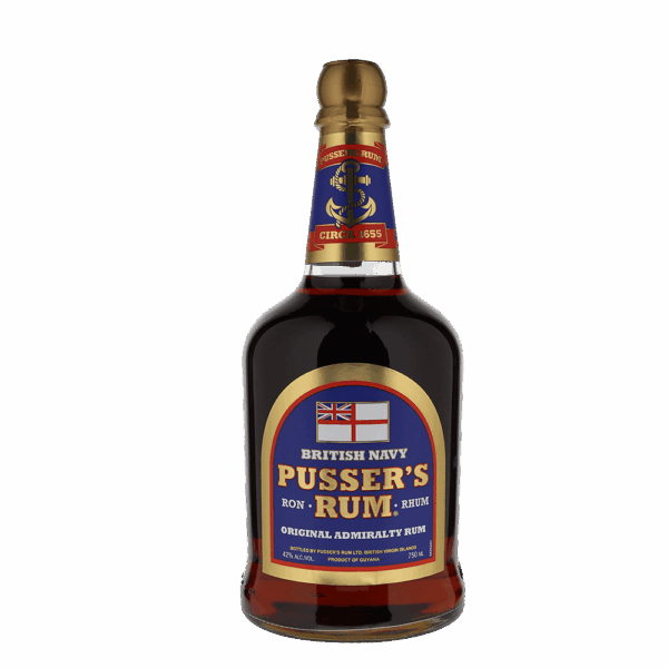 Pusser's British Navy Dark Rum 750ml