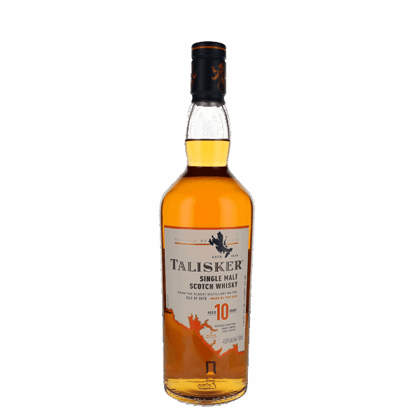 Talisker 10 Year Island Single Malt Whisky 750ml