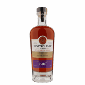 Worthy Park 10 Year Special Cask Series Port Aged Rum 750ml