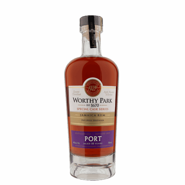 Worthy Park 10 Year Special Cask Series Port Aged Rum 750ml